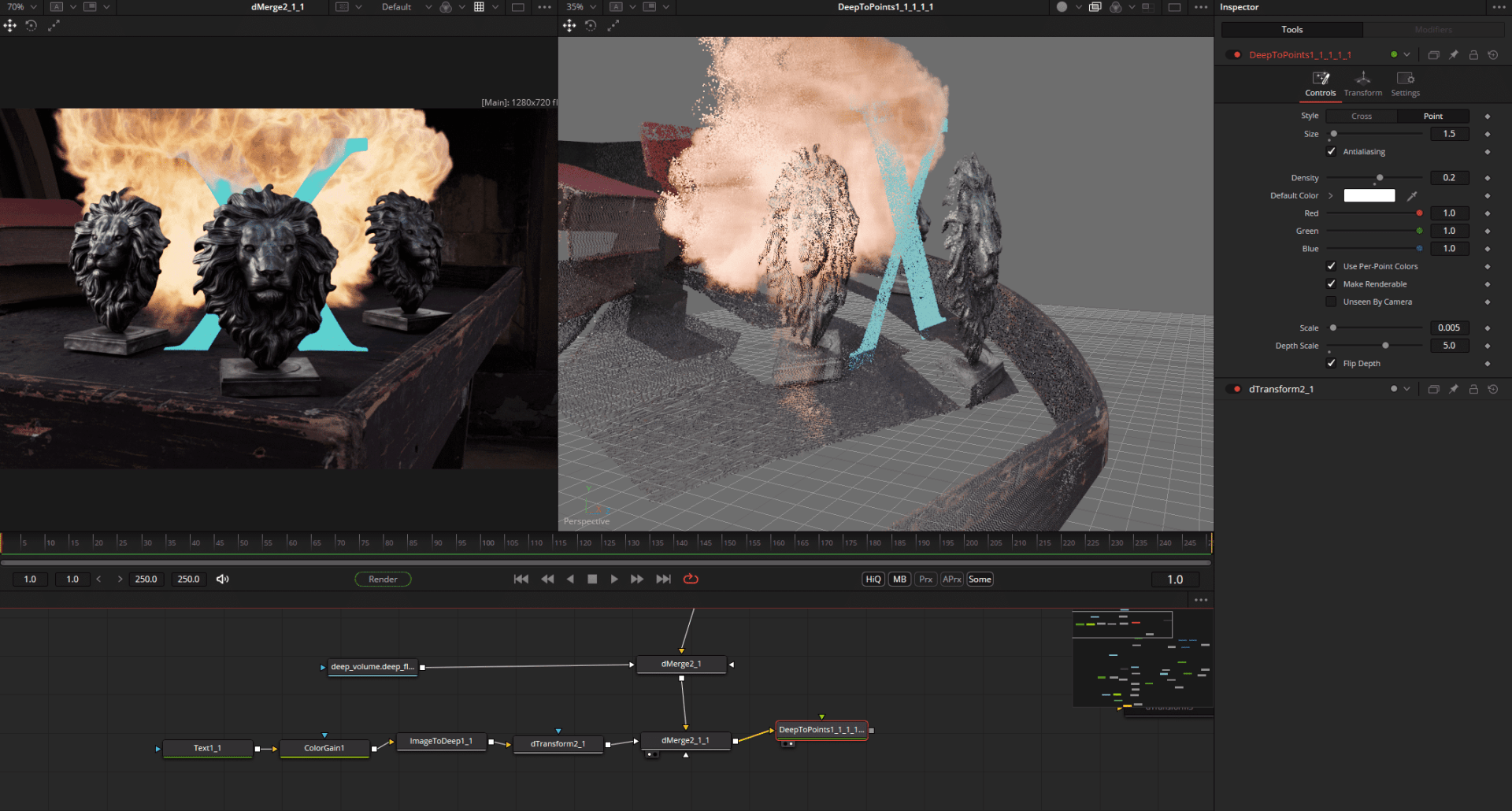 3d models of lion sculptures with flames in a digital workspace digital production 3D models of lion sculptures with flames in a digital workspace