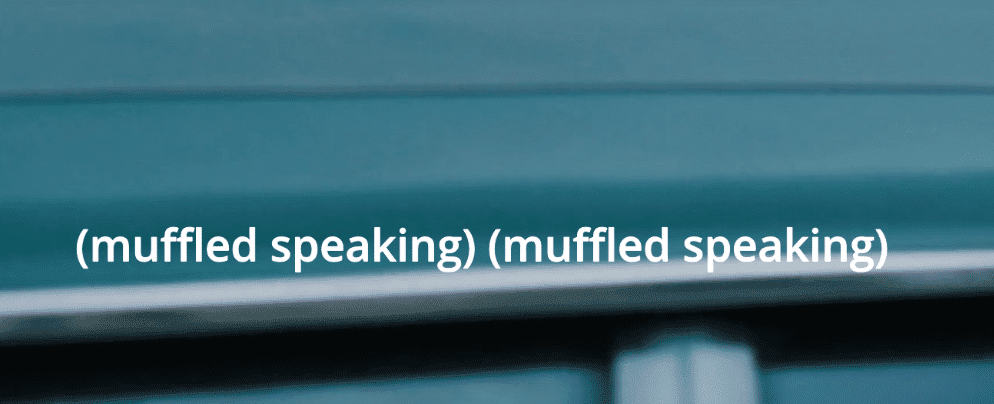 muffled speaking digital production Wenig hilfreich war eine Normalisierung der Lautstärke.